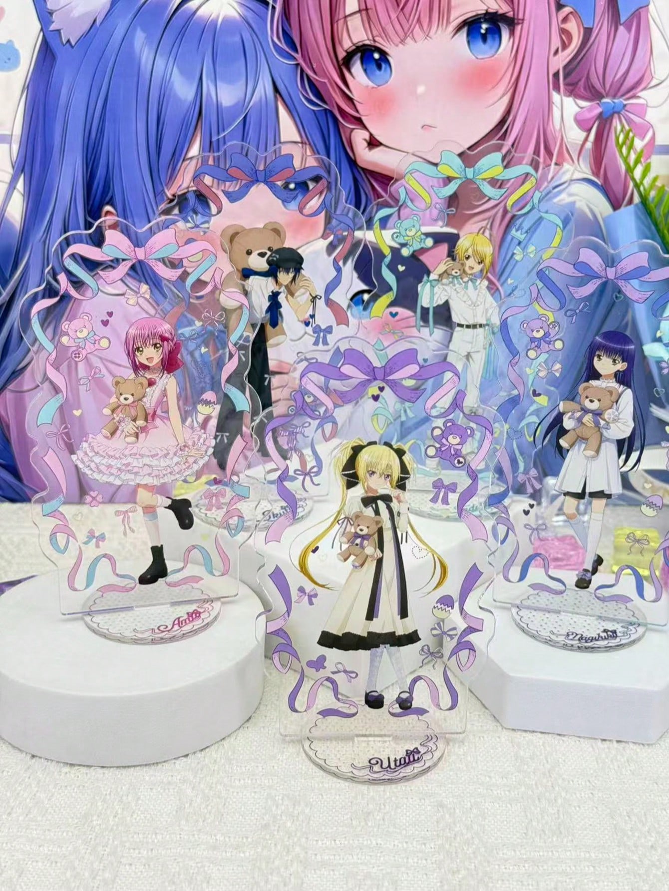 Event Support - Anime Acryl Standee, Schattige Karakter Display