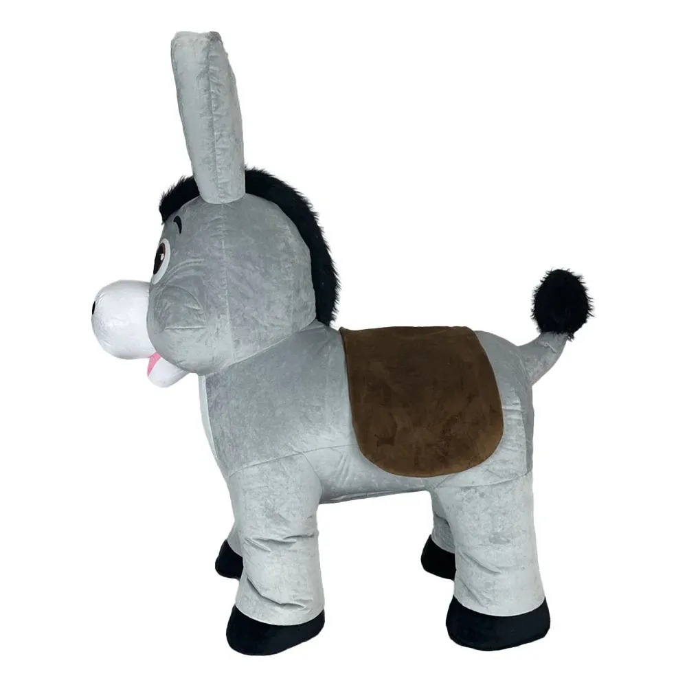 Opblaasbaar grijs ezel mascott - Event & Party Supply recensie en prijs