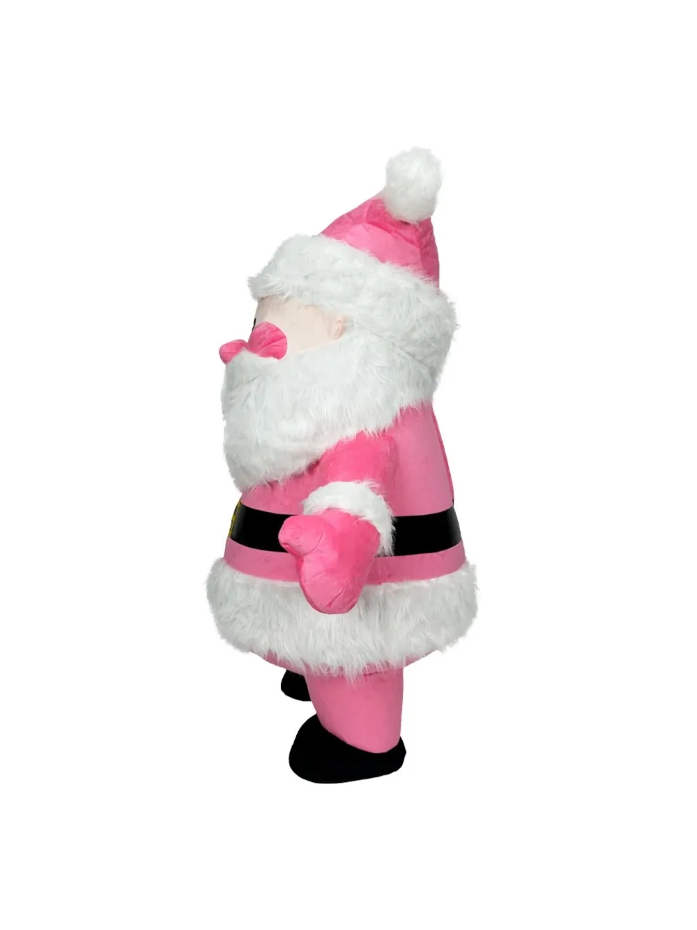 Roze opblaasbaar kerstmankostu - Event & Party Supply recensie en prijs
