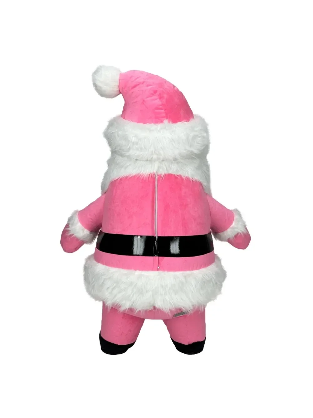 Roze opblaasbaar kerstmankostu - Event & Party Supply recensie en prijs